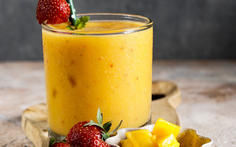 Sultry Strawberry Mango Tango Smoothie