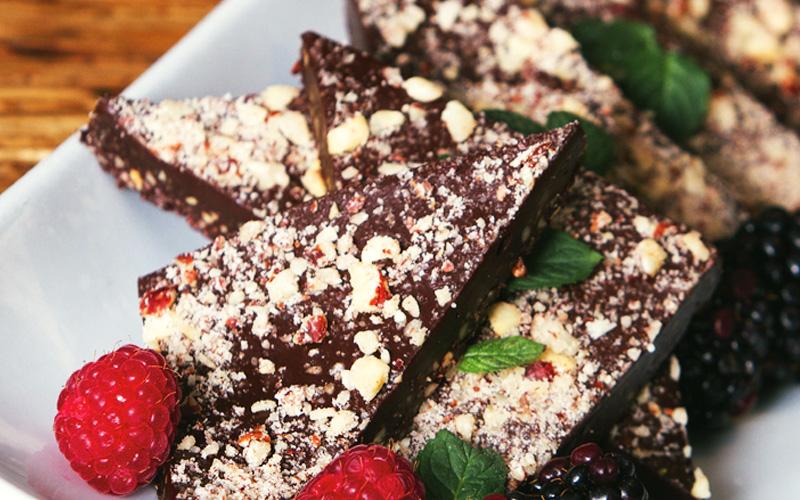 Toffee Bars with Goji Berries