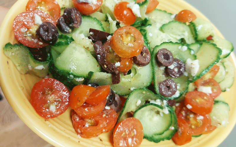 Vegan Greek Salad