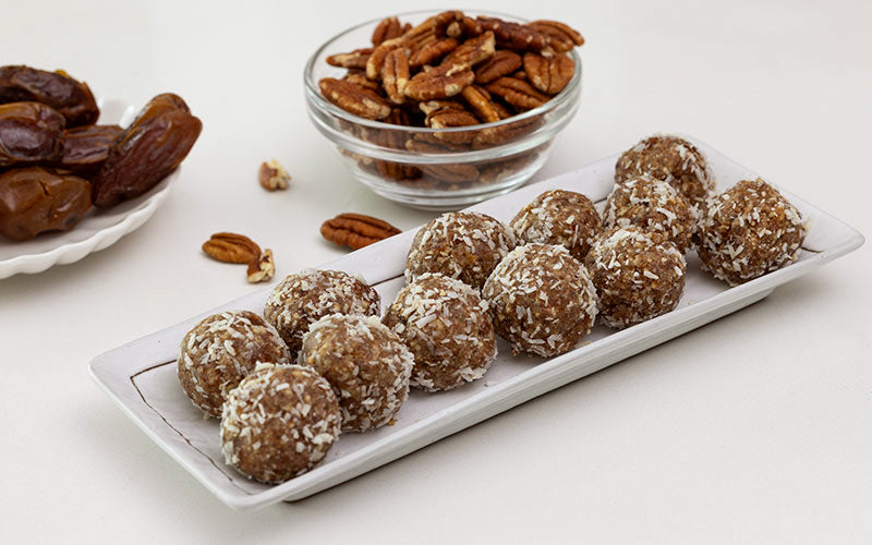 No-Bake Pecan Pie Date Bites