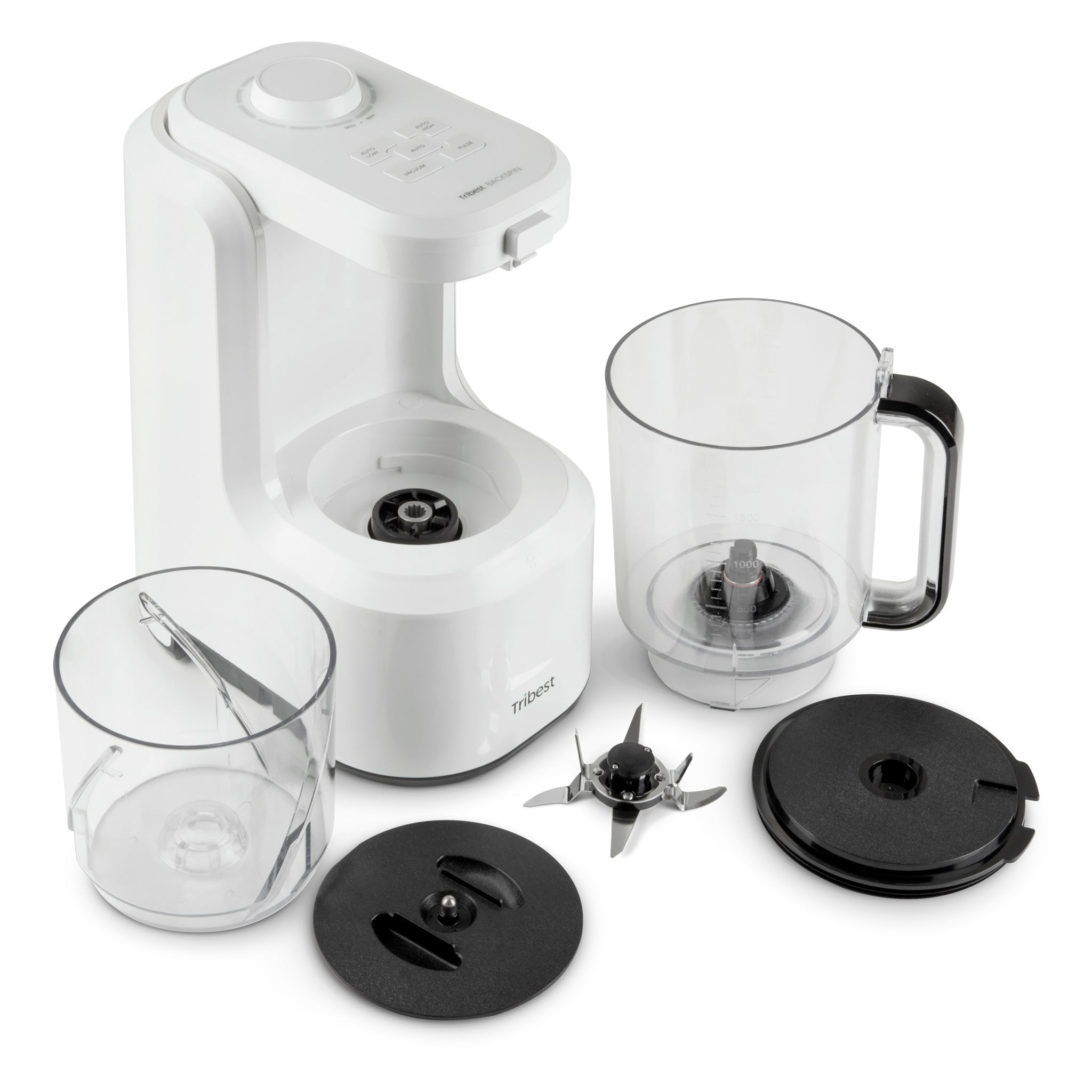 Backspin Contra-Rotating Impact Blender with Vacuum Technology