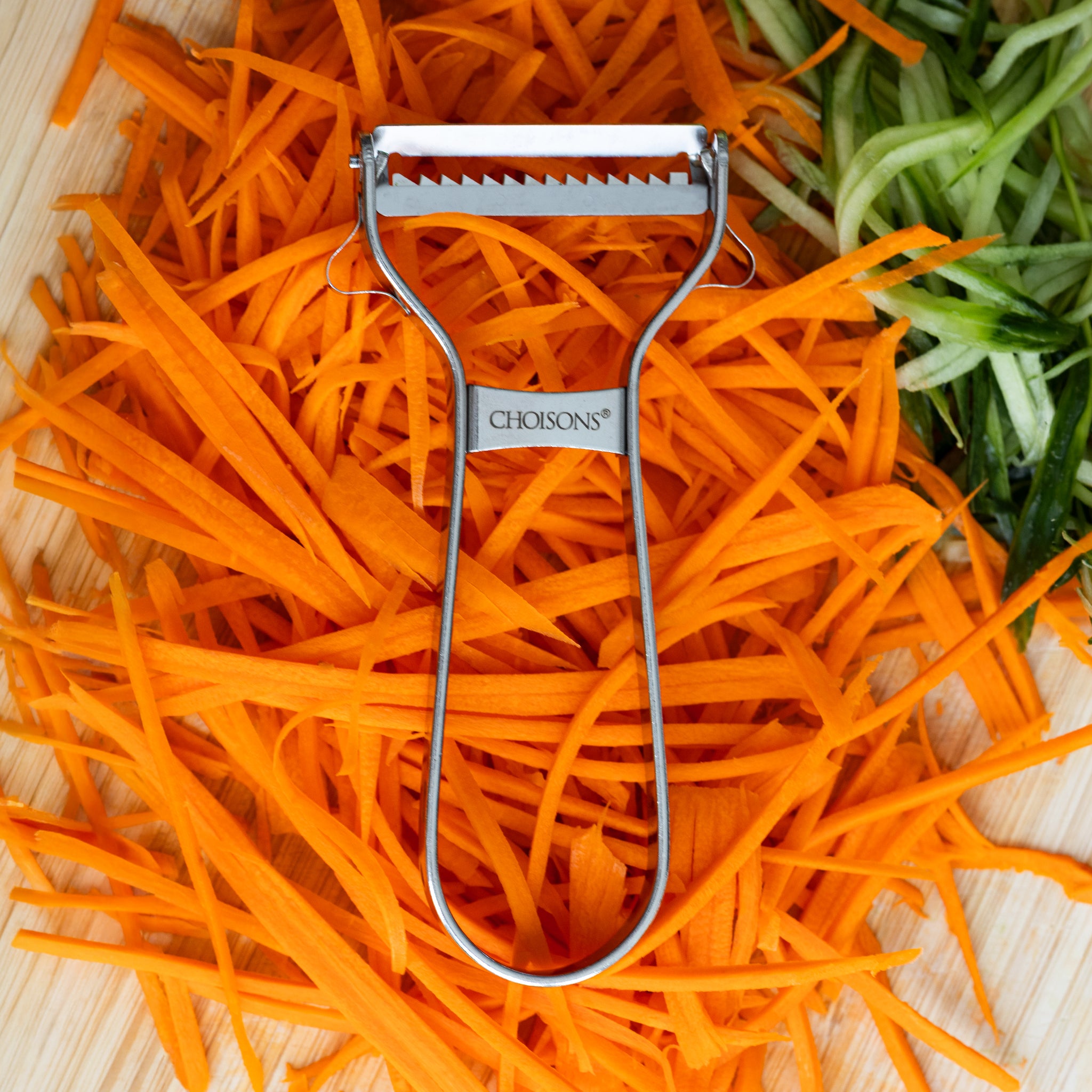 Choisons® Stainless Steel Julienne Peeler
