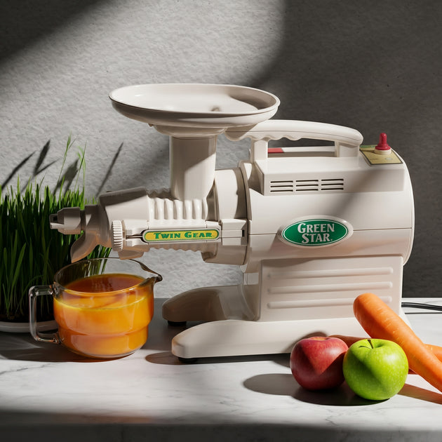 Greenstar Original Basic Twin Gear Slow Masticating Juicer GS-1000-B - Tribest