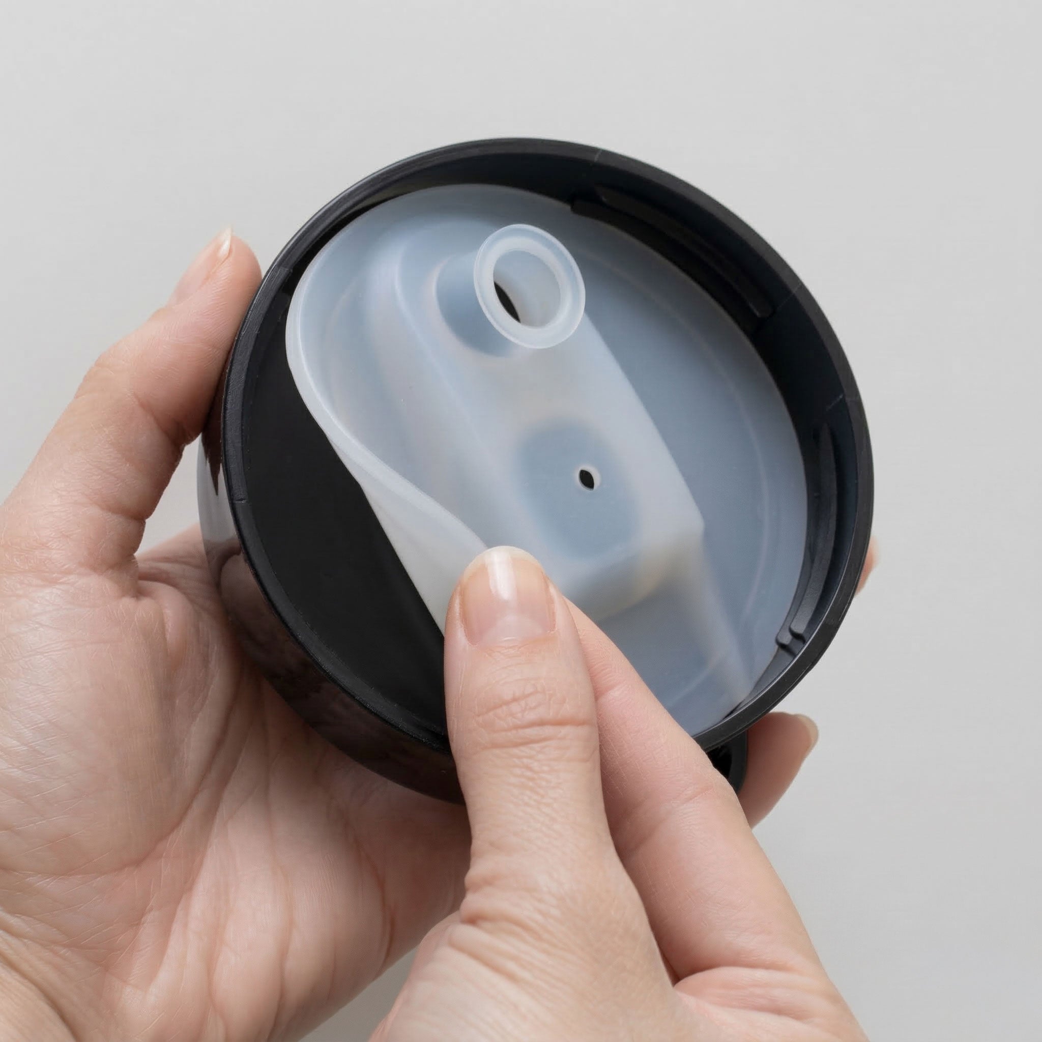 Glass Personal Blender Silicone-Lined Tumbler Lid