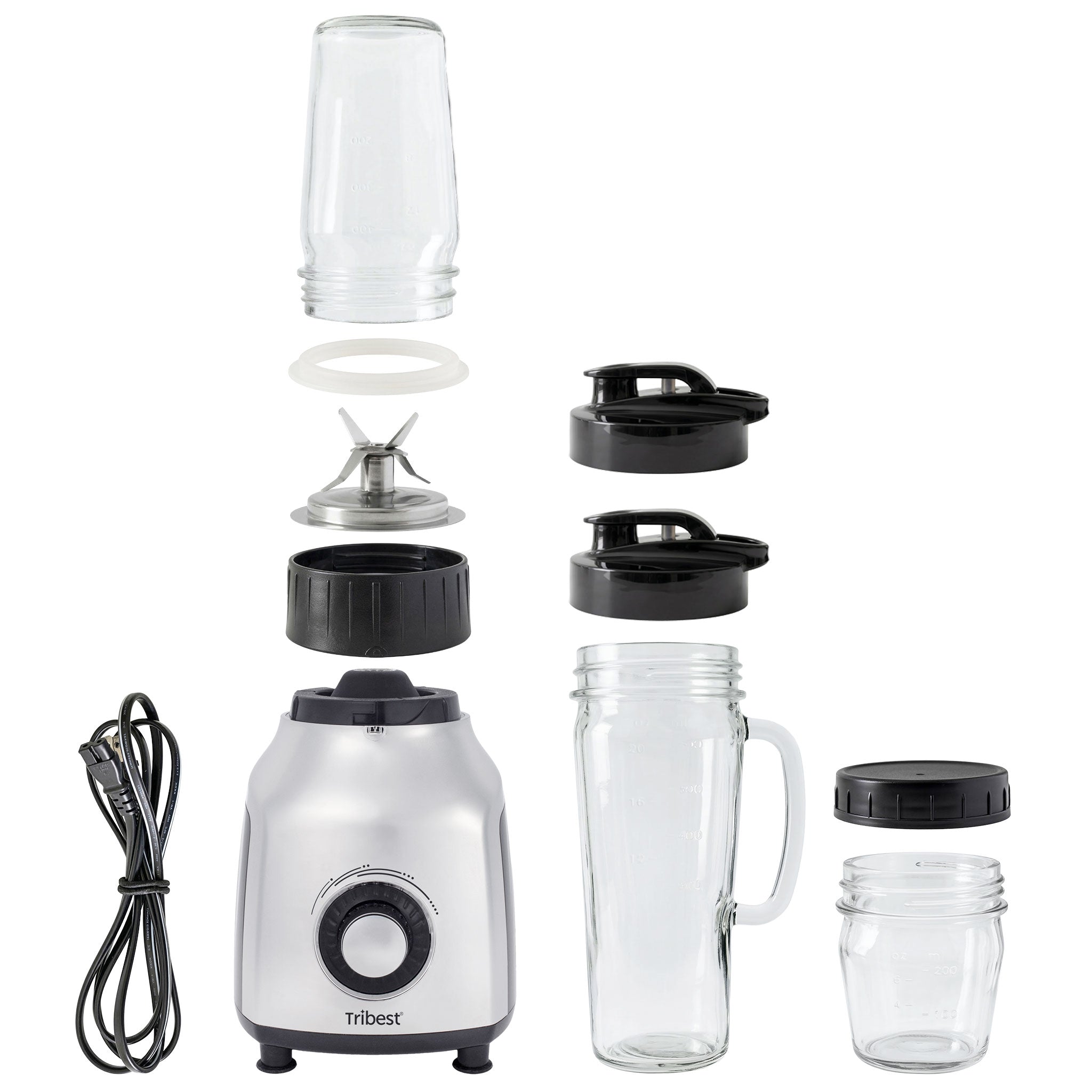 Glass Personal Blender Single-Serving Blender PBG-5050-A - Parts - Tribest