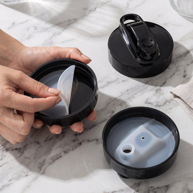 Glass Personal Blender Silicone-Lined Lids
