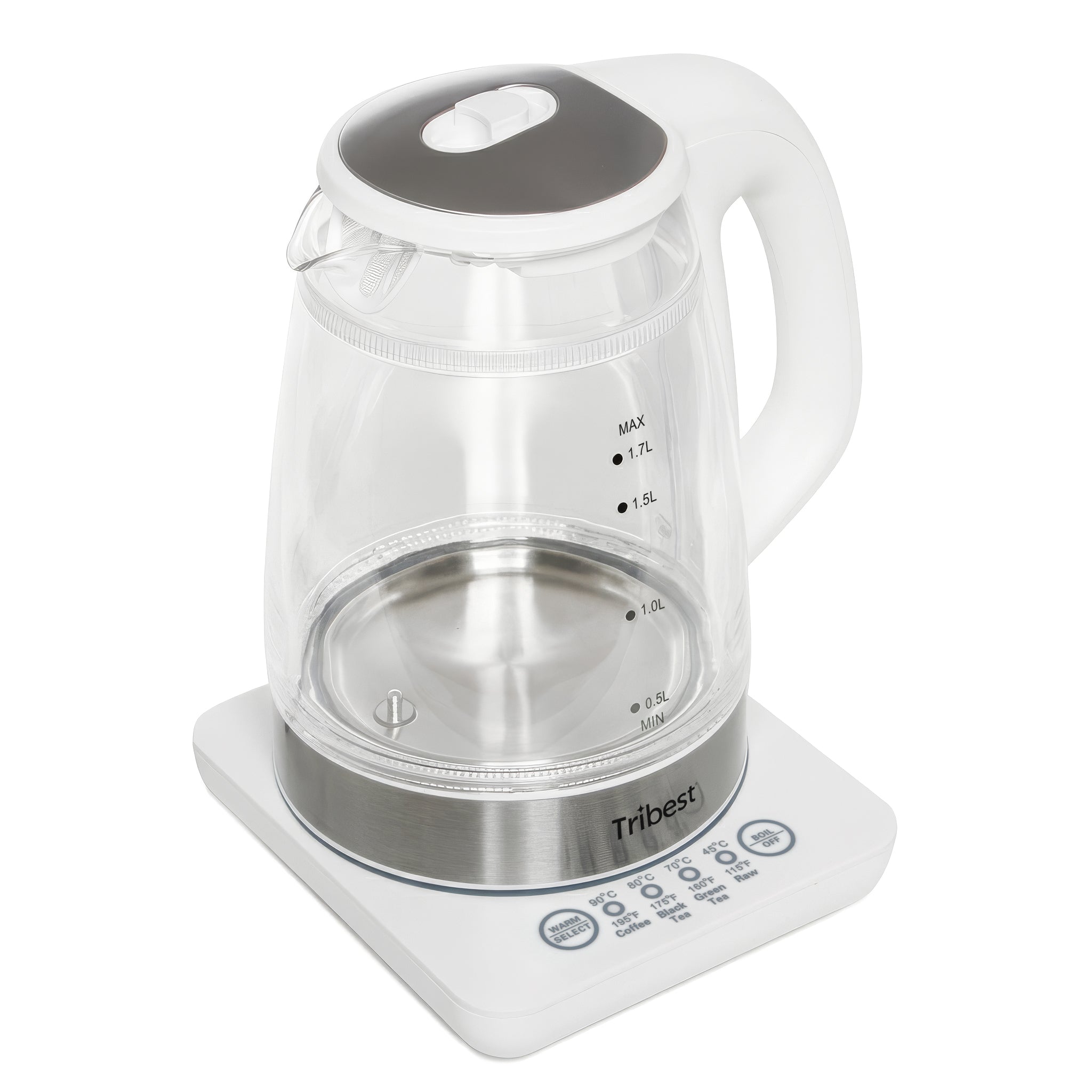 Raw Tea Kettle® Glass Electric Water Kettle GKD-450-B