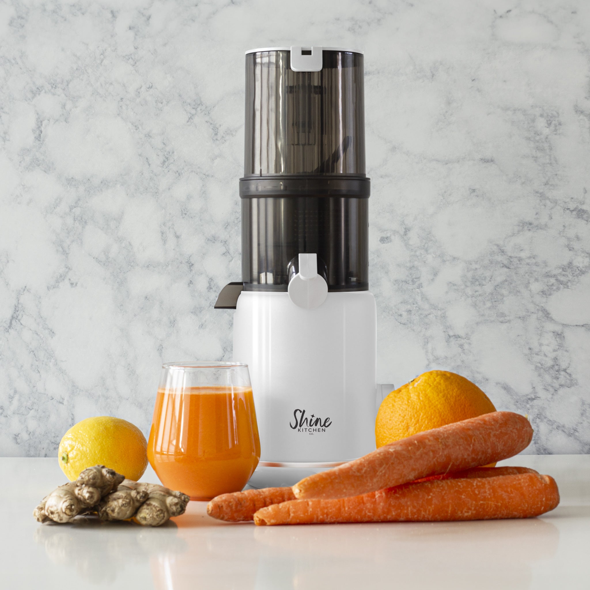 Shine Kitchen Co.® Multi-Batch Compact Cold Press Juicer