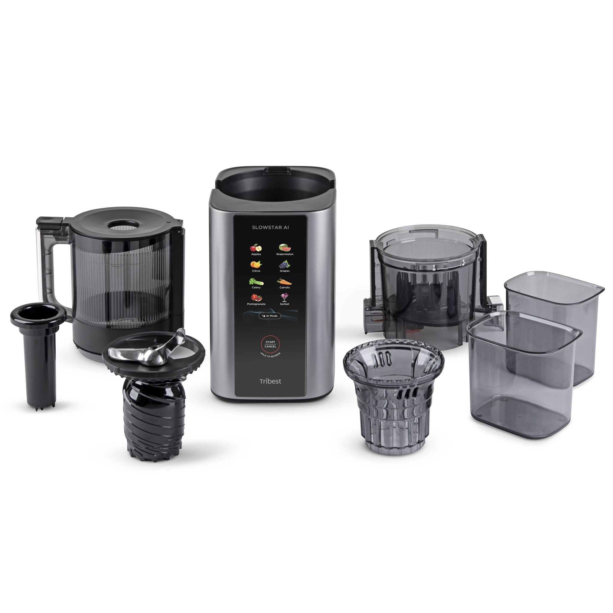 Slowstar AI Vertical Hopper Juicer with Automatic Intelligent Optimization Parts