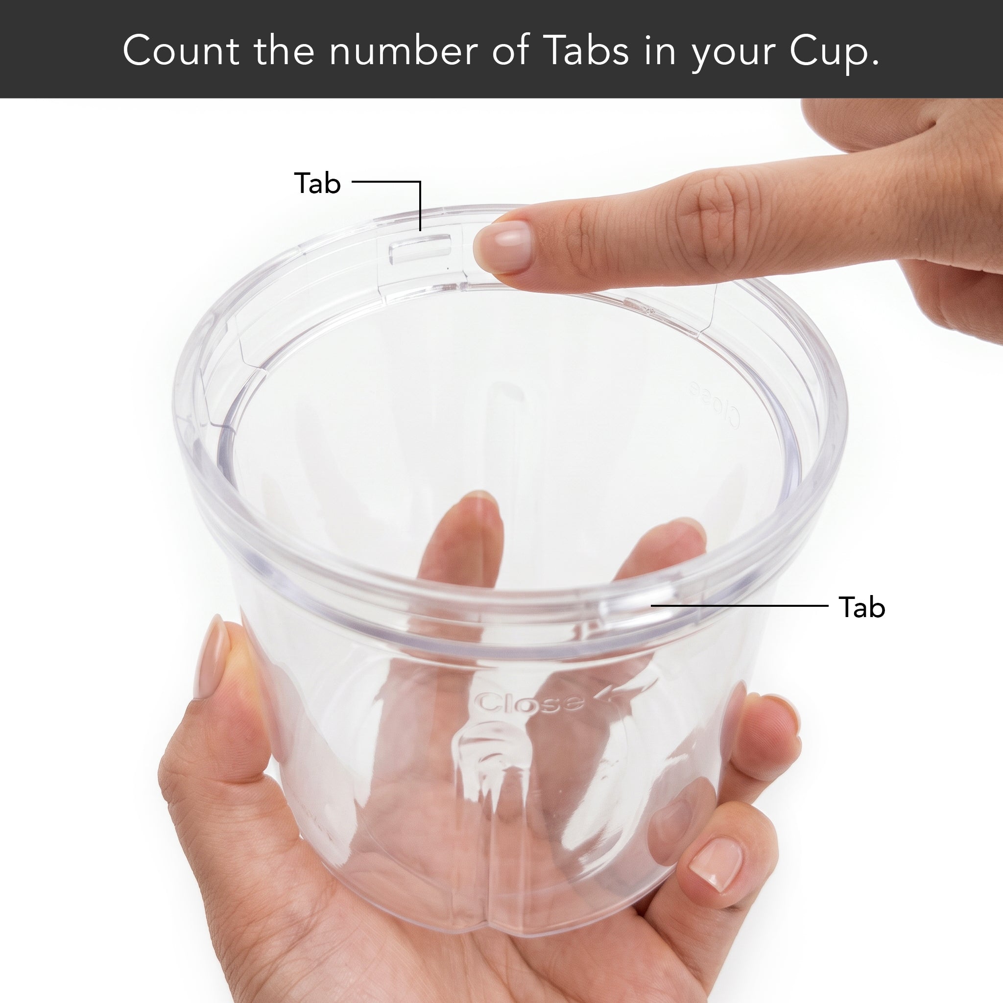 Soyabella® Grinding Cup, Number of Tabs