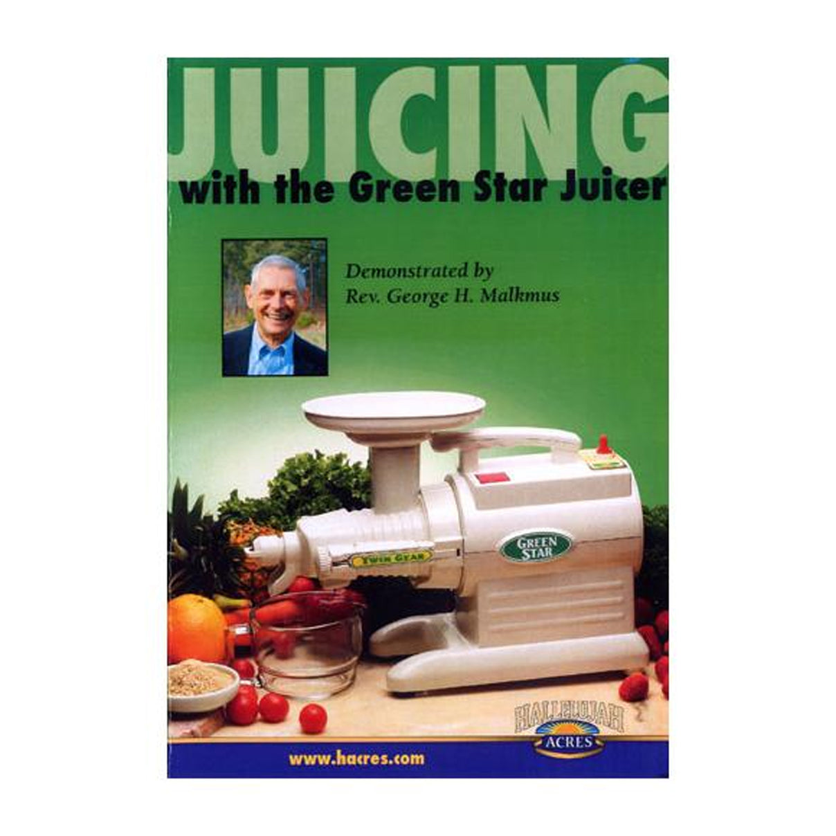 Juicing with the Greenstar® Juicer (DVD) - Tribest
