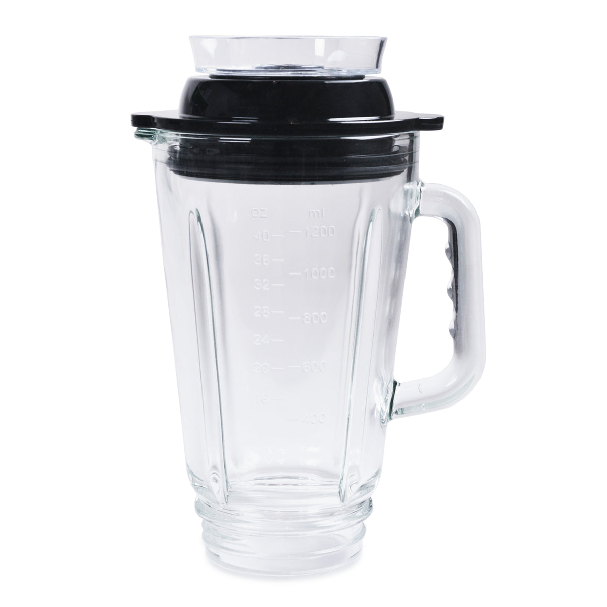 This is the 42 oz glass blending container with vacuum lid for the Glass Personal Blender®. You can use the Tribest® Vacuum Pump (TVP-1050) in conjunction with this to turn your Glass Personal Blender® into a vacuum blender.
