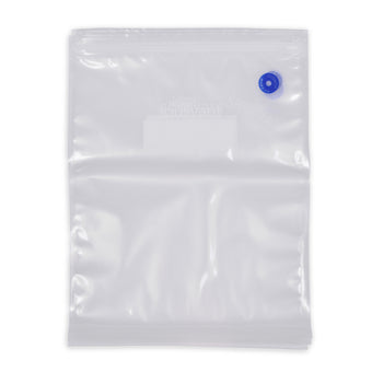 These are reusable, resealable vacuum bags. They can be used with a vacuum pump to create an airtight seal. They come in a set of 10.   Capacity: 1 Gallon/128 oz Dimensions: 13