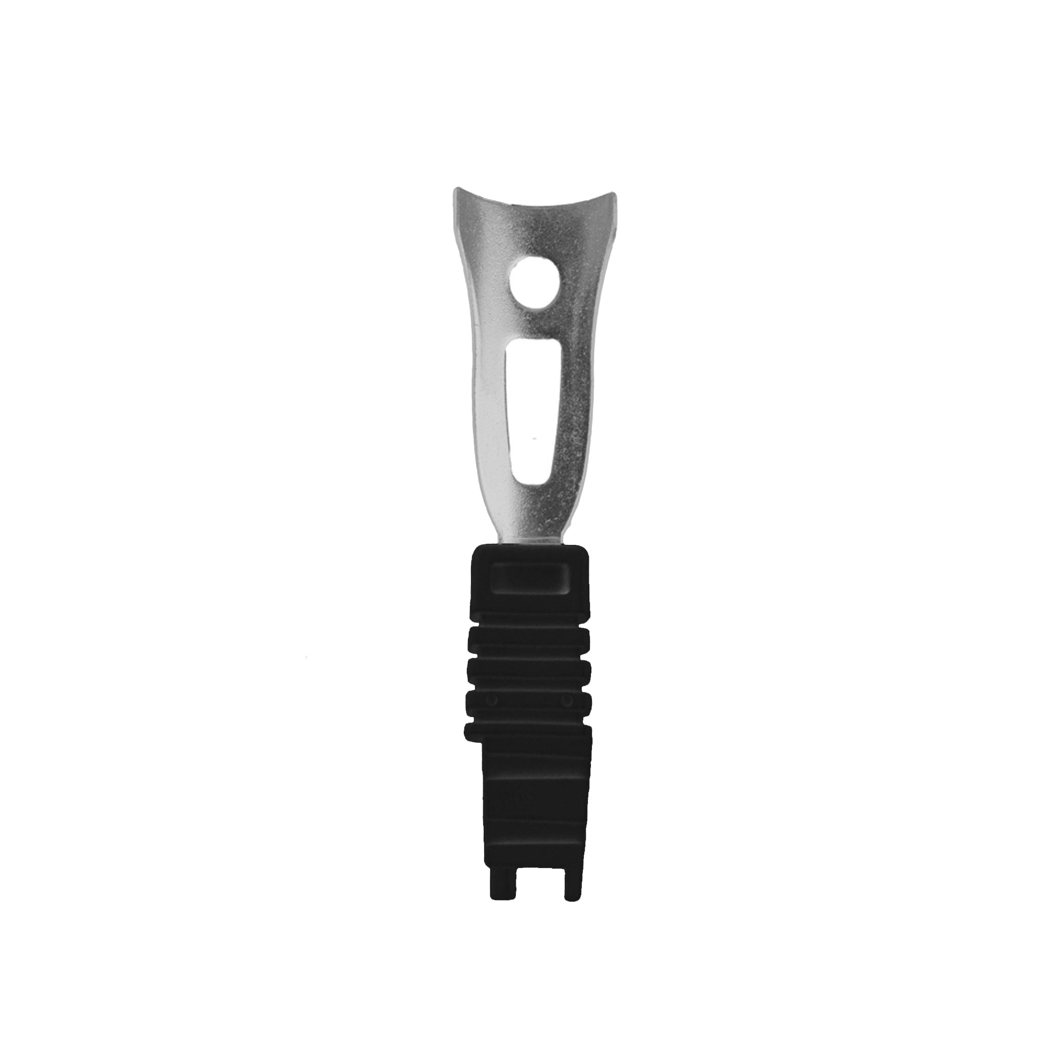 Stainless Steel Cleaning Head for the Tribest®, GS057A, Brush Handle. It is part of the Tribest®, GS060A, Cleaning Tool. Use this attachment to scrape off pulp and residue from your juicing screens.