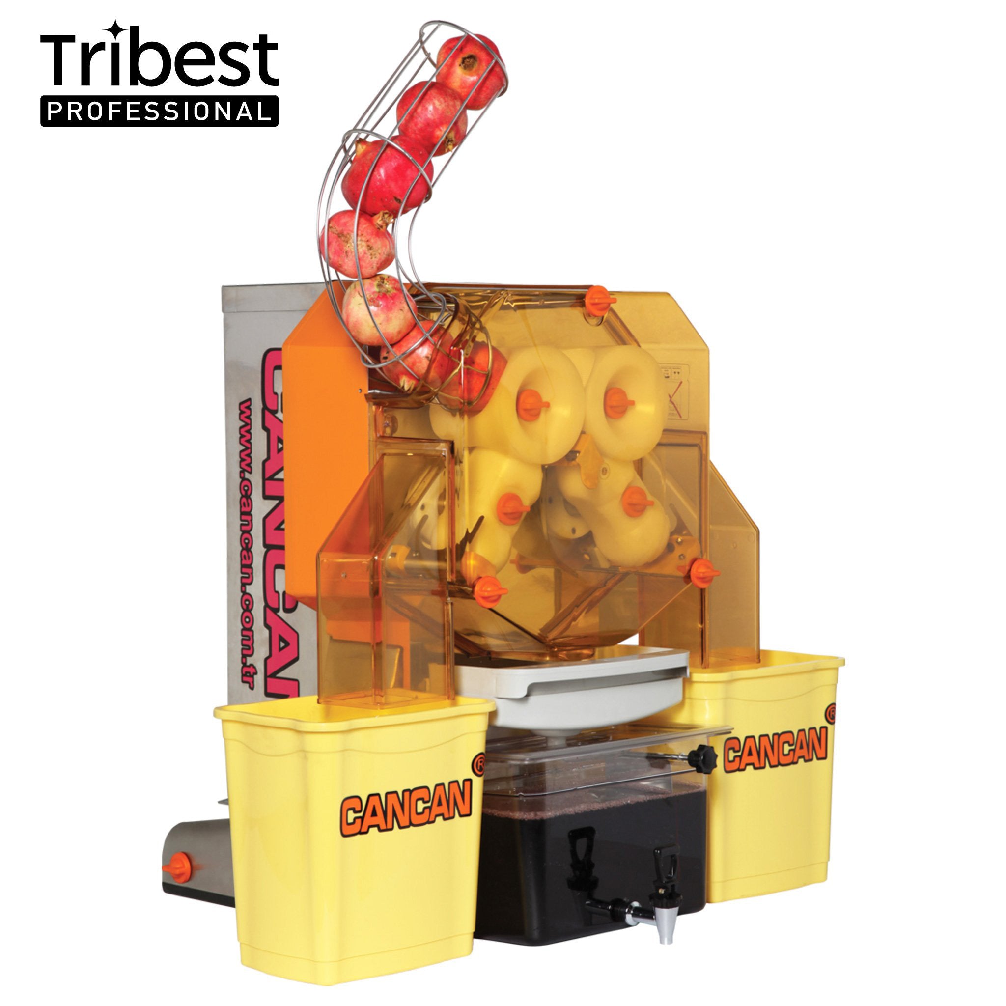 Tribest Professional Cancan Automatic Large Diameter Grapefruit and Pomegranate Juicer
