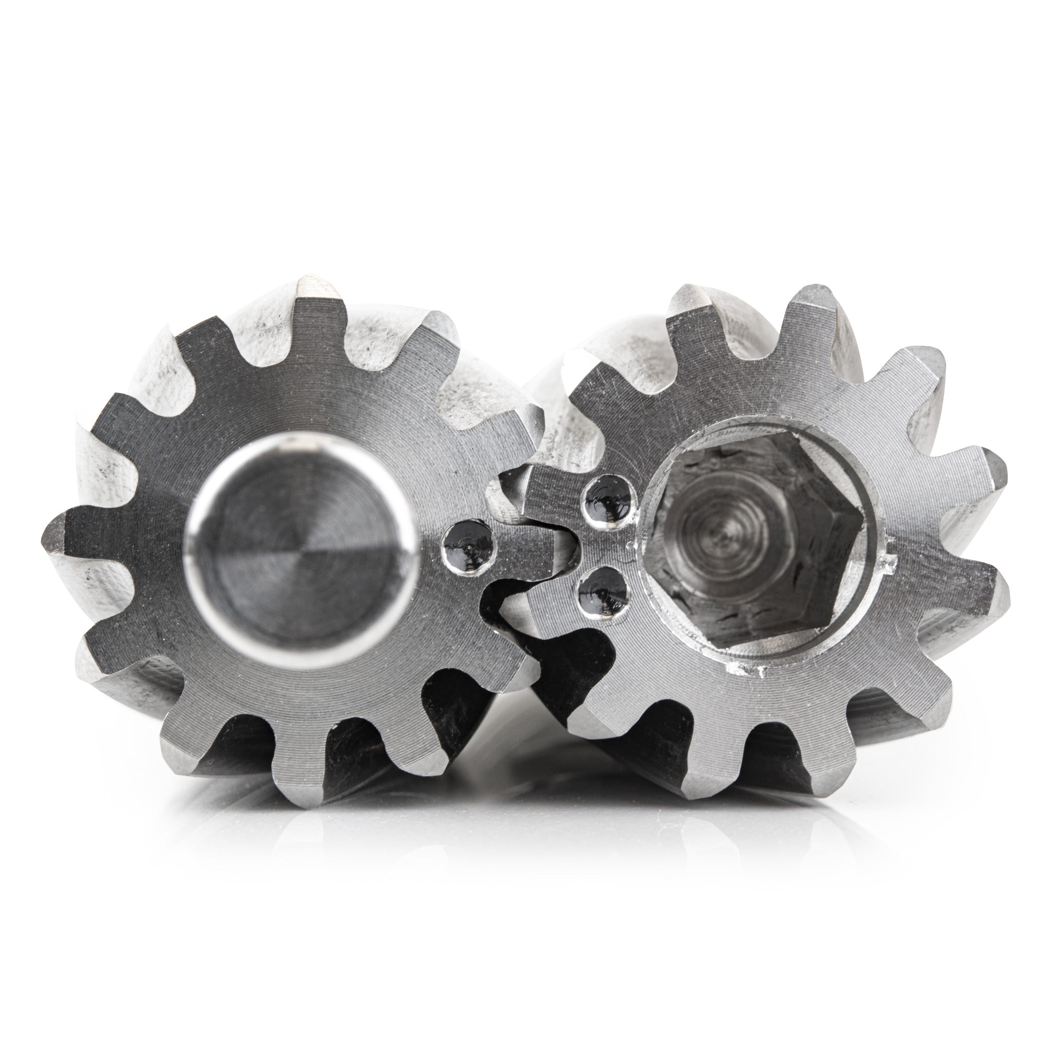 polished truesilver gears Greenstar® Pro/Elite All-Stainless Steel Twin Gear Set