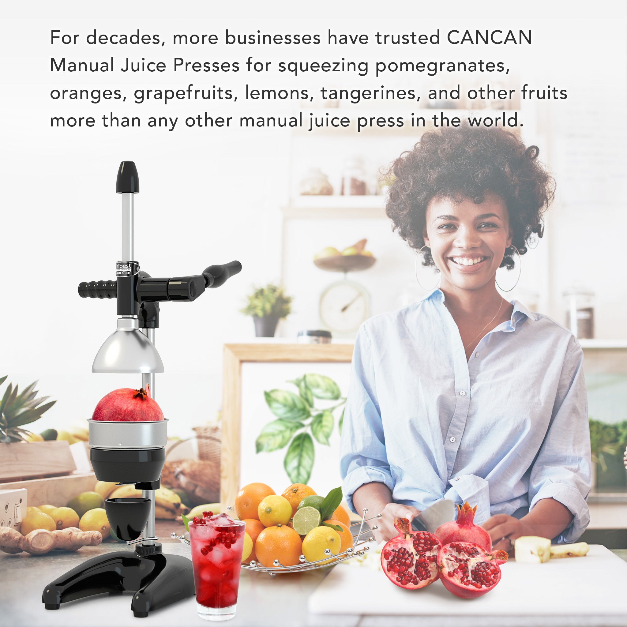 Professional® Cancan® XL Manual Juice Press –