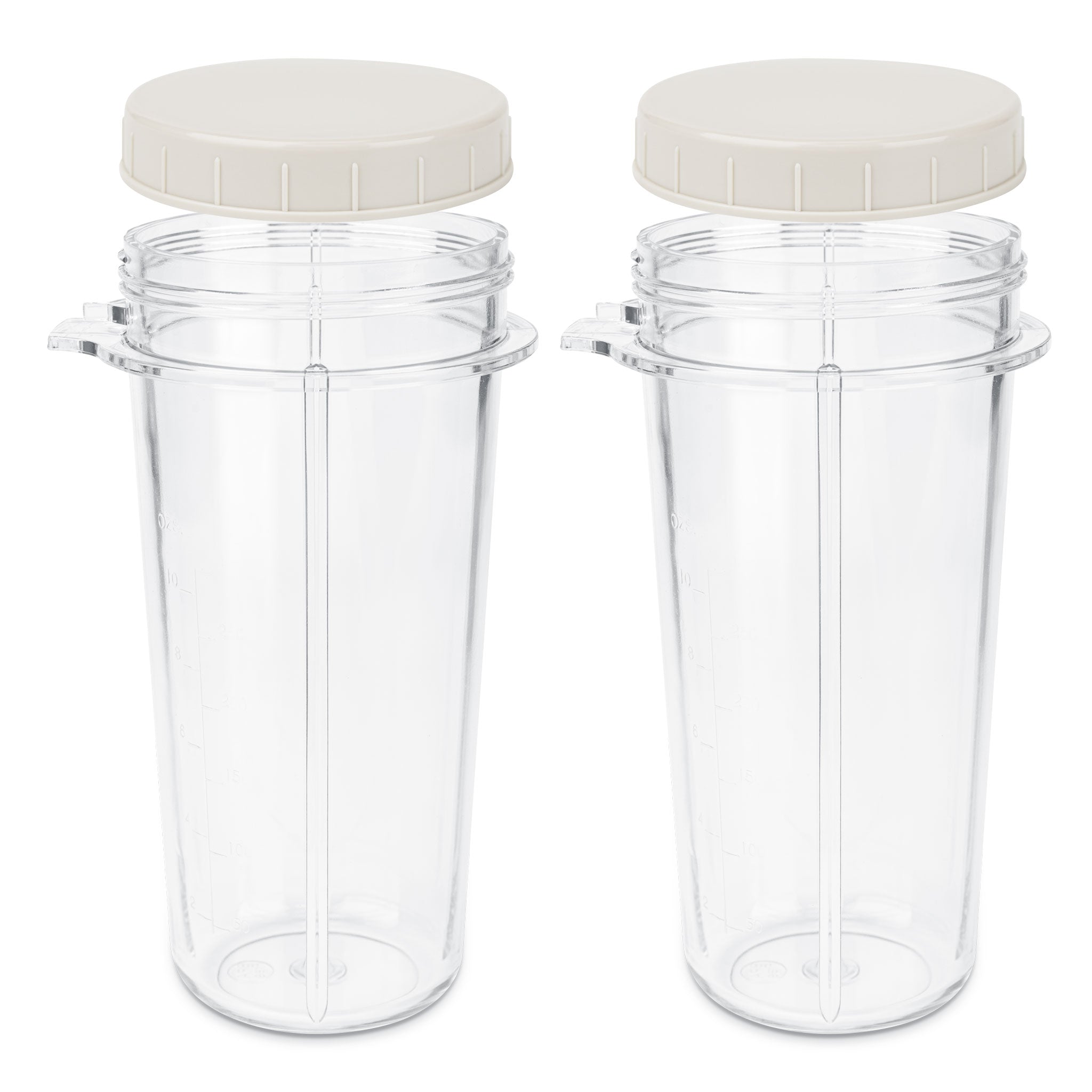 Personal Blender® BPA-Free Blending Cups with Lids, Set of 2 (16 oz)