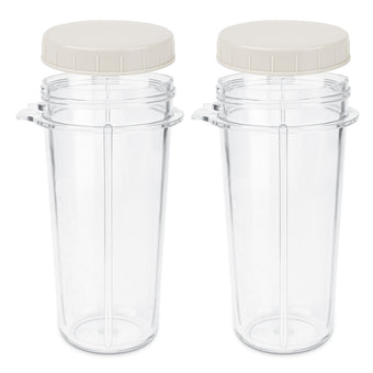 Source Blender Cup 16 oz Single Serve to go jar with Sip Lid For