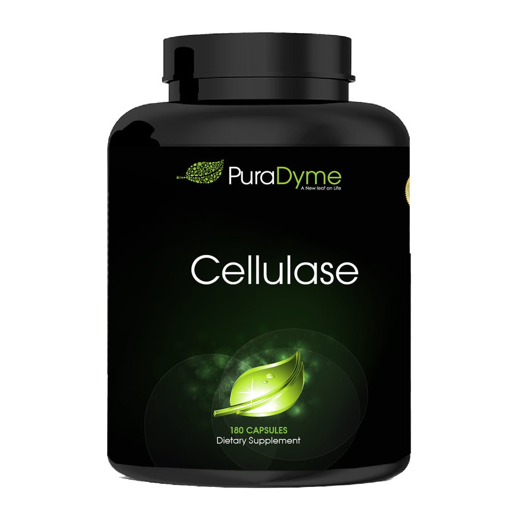 PuraDyme Cellulase Individual Enzyme (180 caps)