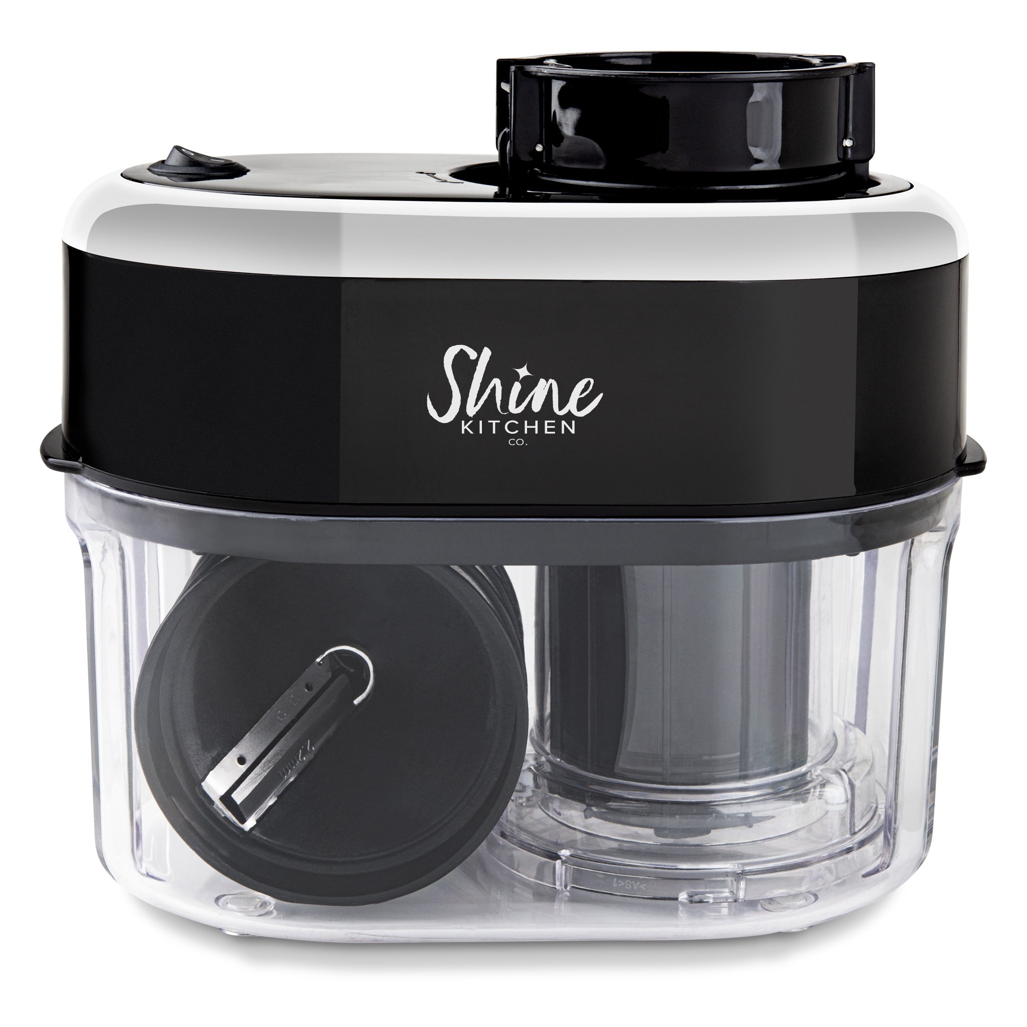 Shine Kitchen Co.® Electric Spiralizer - Compact Storage
