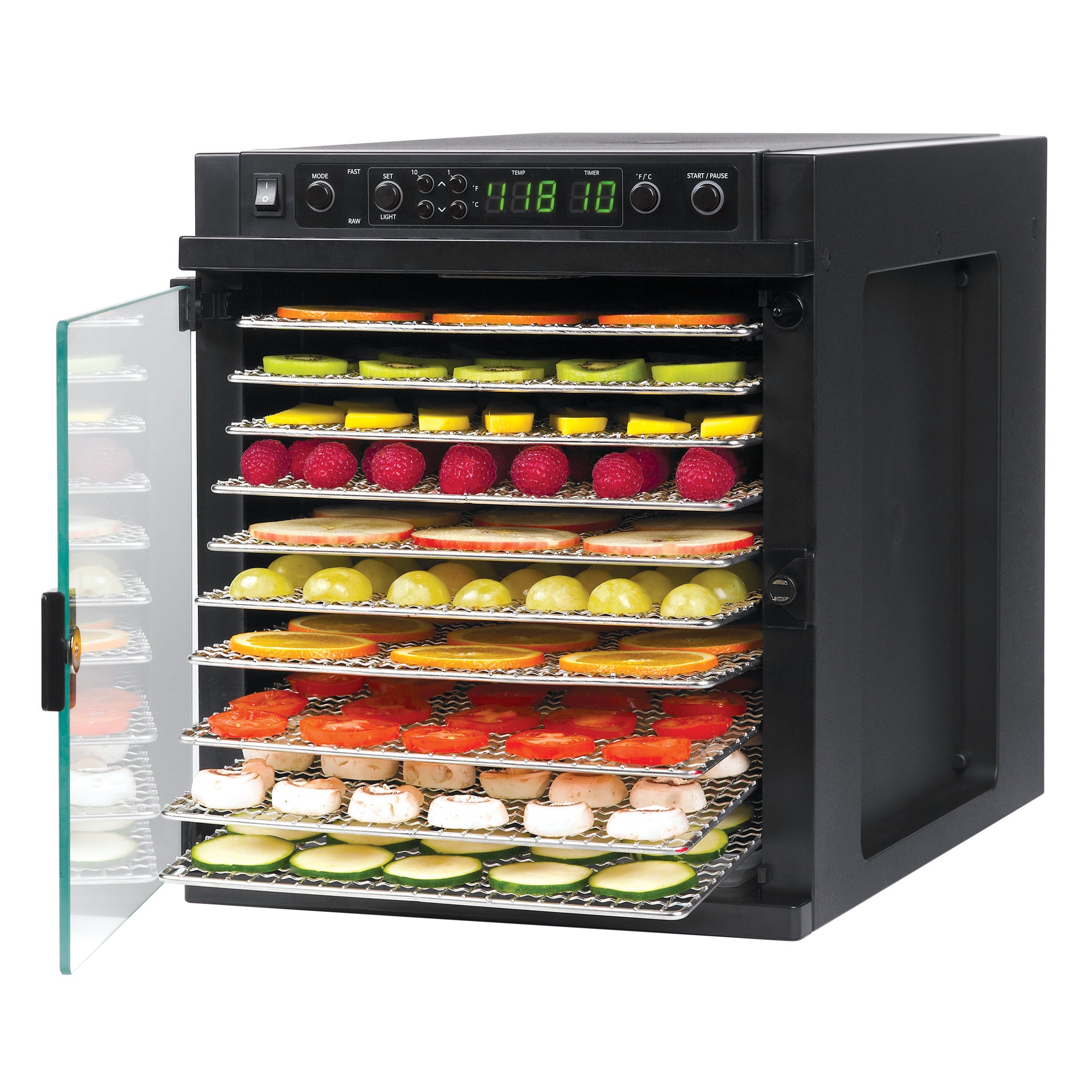 Food Dehydrator Machine Fruit Dehydrators with 8-Tray – coocheer