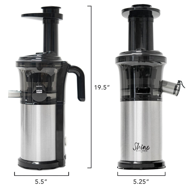 Shine Kitchen Co. Cold Press Vertical Slow Juicer SJV-107 - Size 5.5