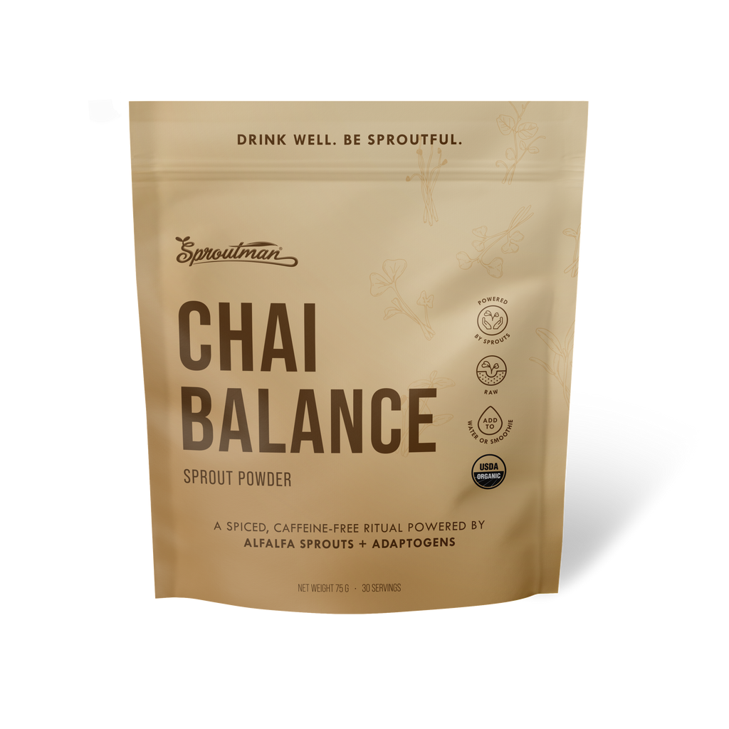 Sproutman® Chai Balance Sprout Powder (30 Servings)