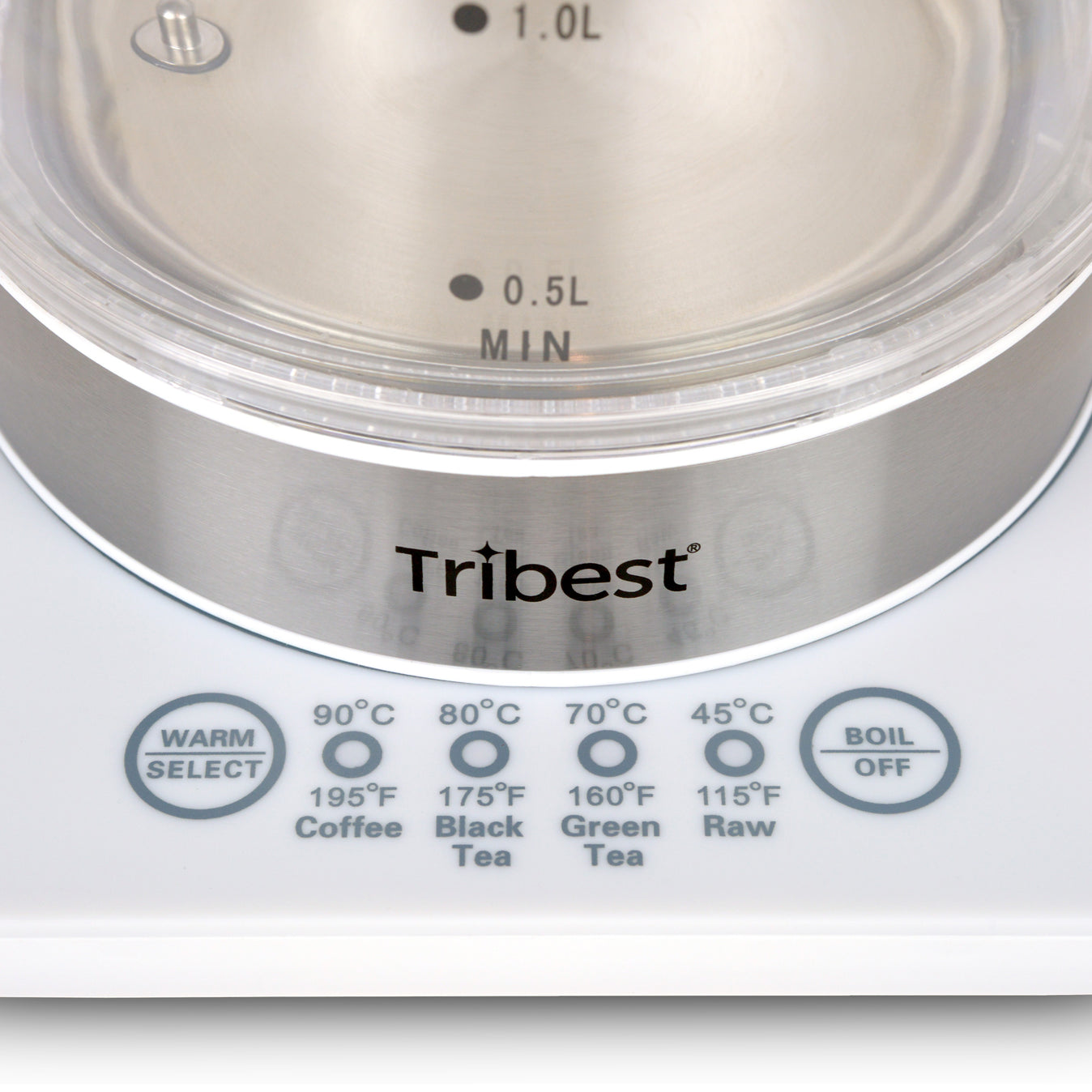 Raw Tea Kettle® Glass Electric Brewing System (GKD-450-B) Tribest