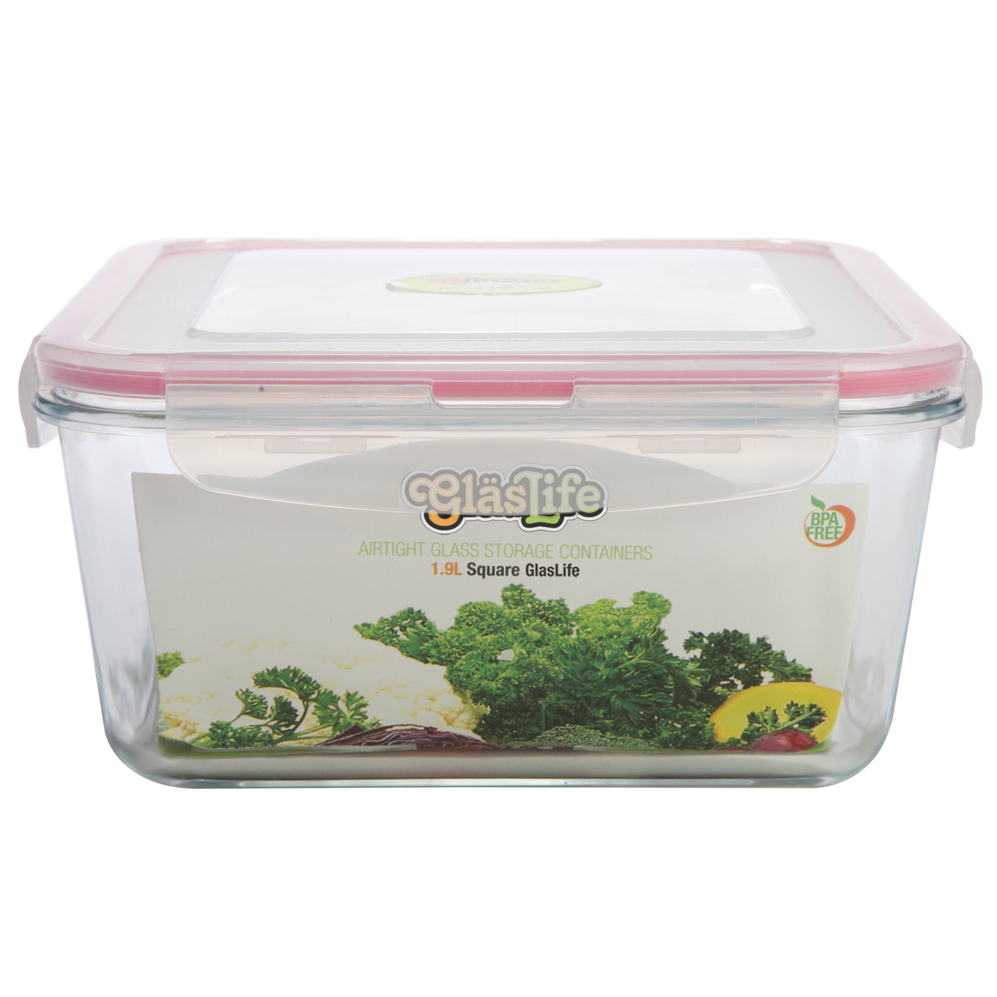 GlasLife® Air-Tight Glass Storage Container - Square