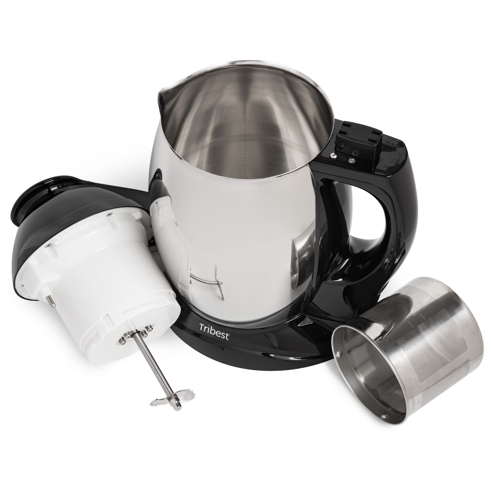  Bloom Nutrition Milk Frother Hand Mixer, Stainless