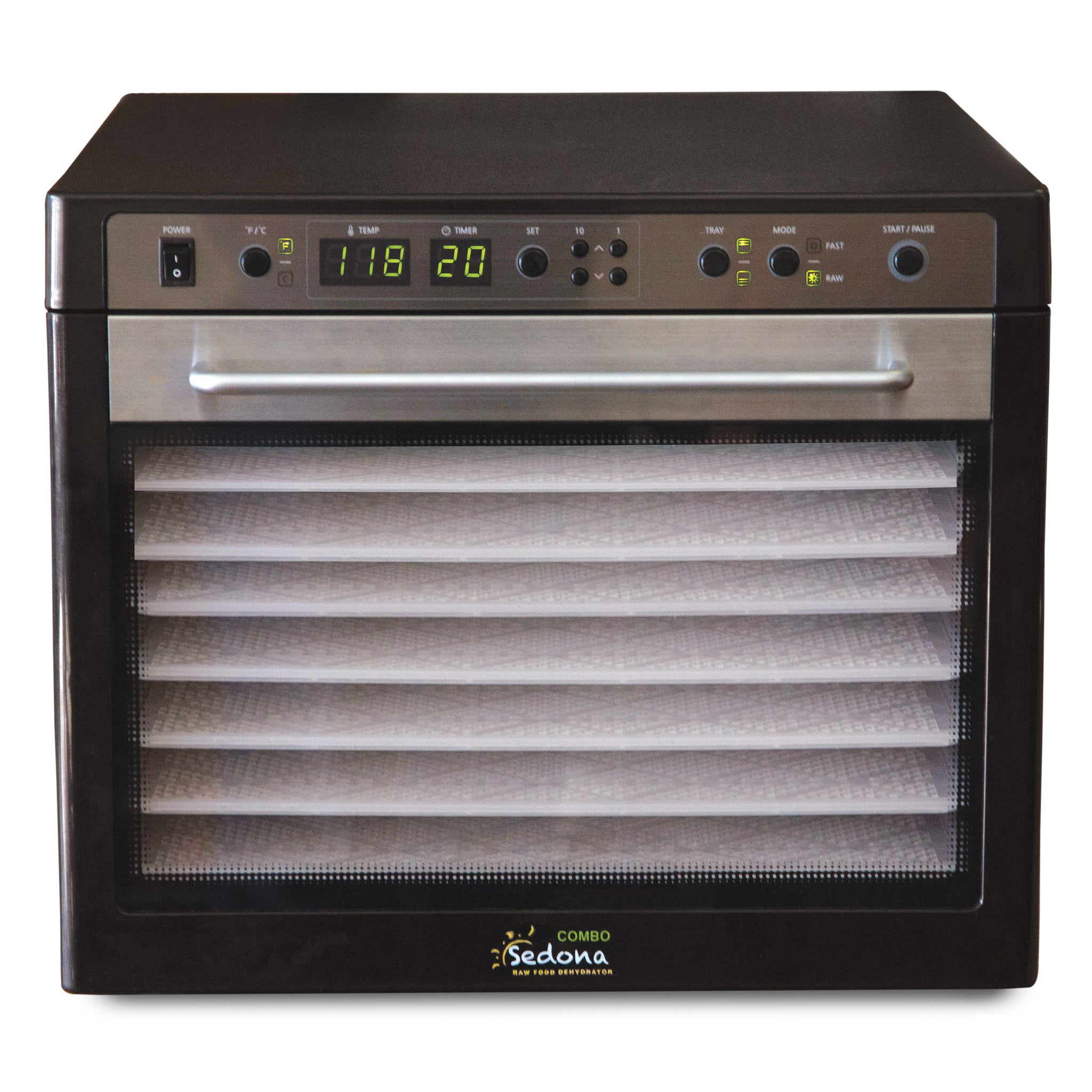Tribest Sedona Supreme Food Dehydrator With Stainless Steel Trays – Black :  Target