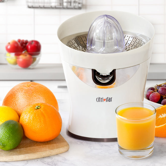 Citristar® Citrus Juicer CS-1000-B - Make Citrus Juices like orange juice - Tribest
